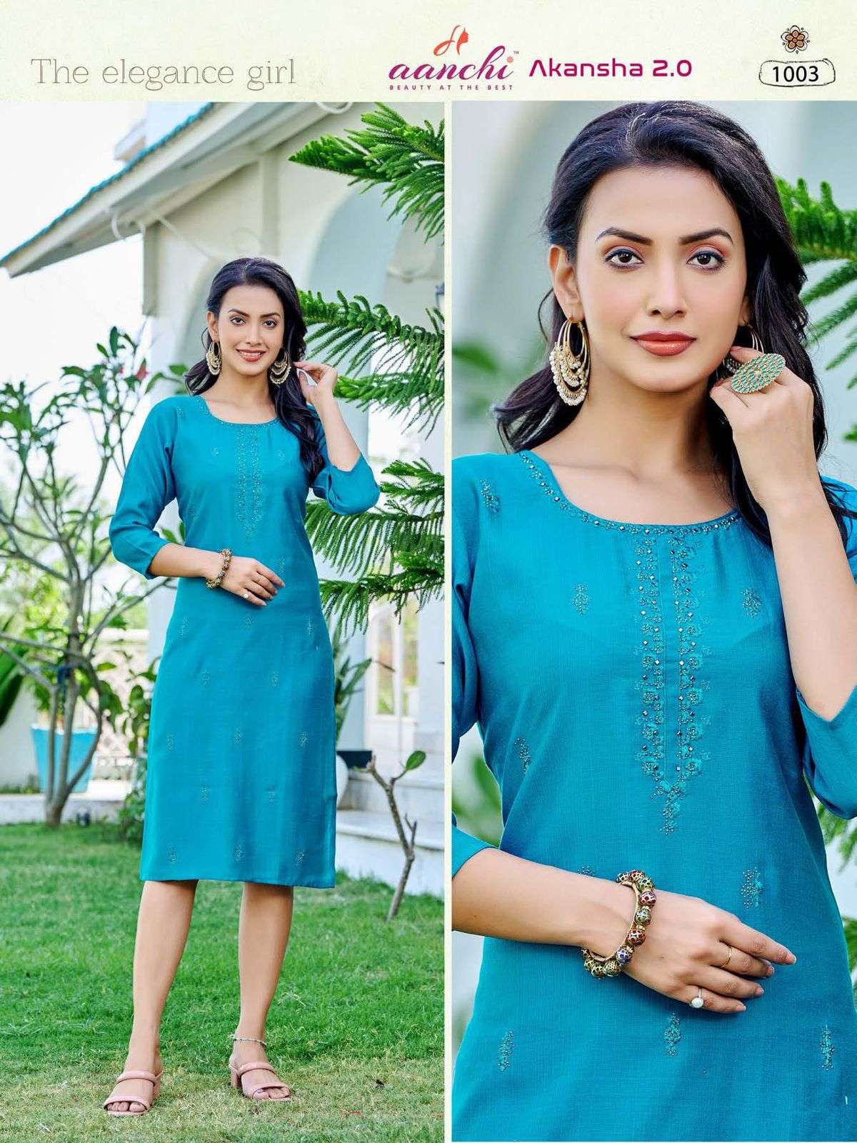 Aanchi AKANSHA-2.0 Kurti Wholesale catalog