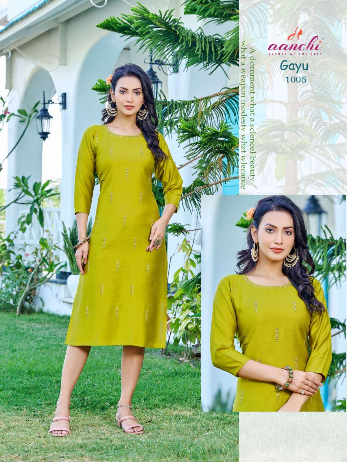 Aanchi GAYU Kurti Wholesale catalog