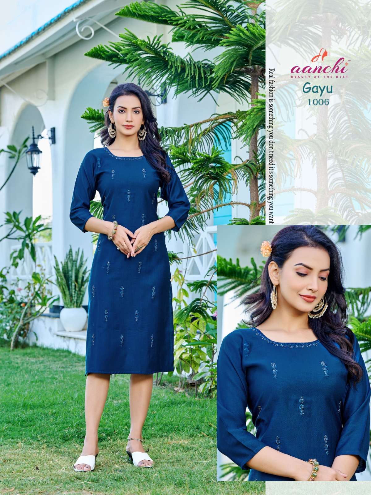 Aanchi GAYU Kurti Wholesale catalog