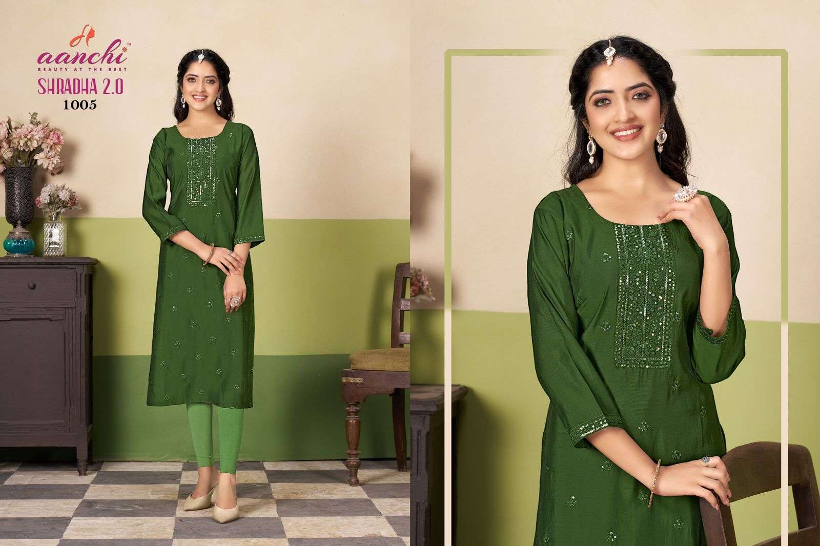 Aanchi SHRADHA-2.0 Kurti Wholesale catalog