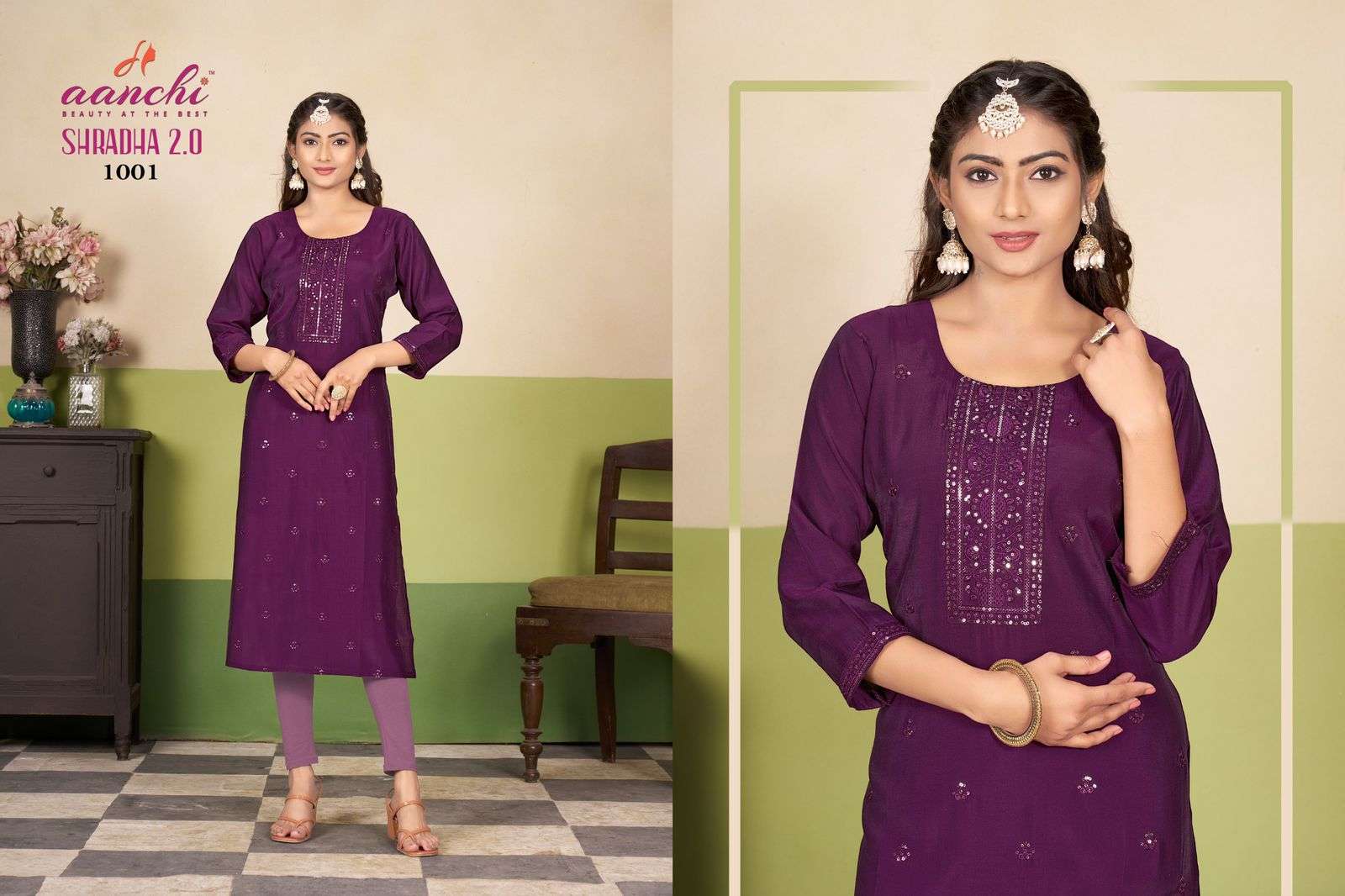 Aanchi SHRADHA-2.0 Kurti Wholesale catalog