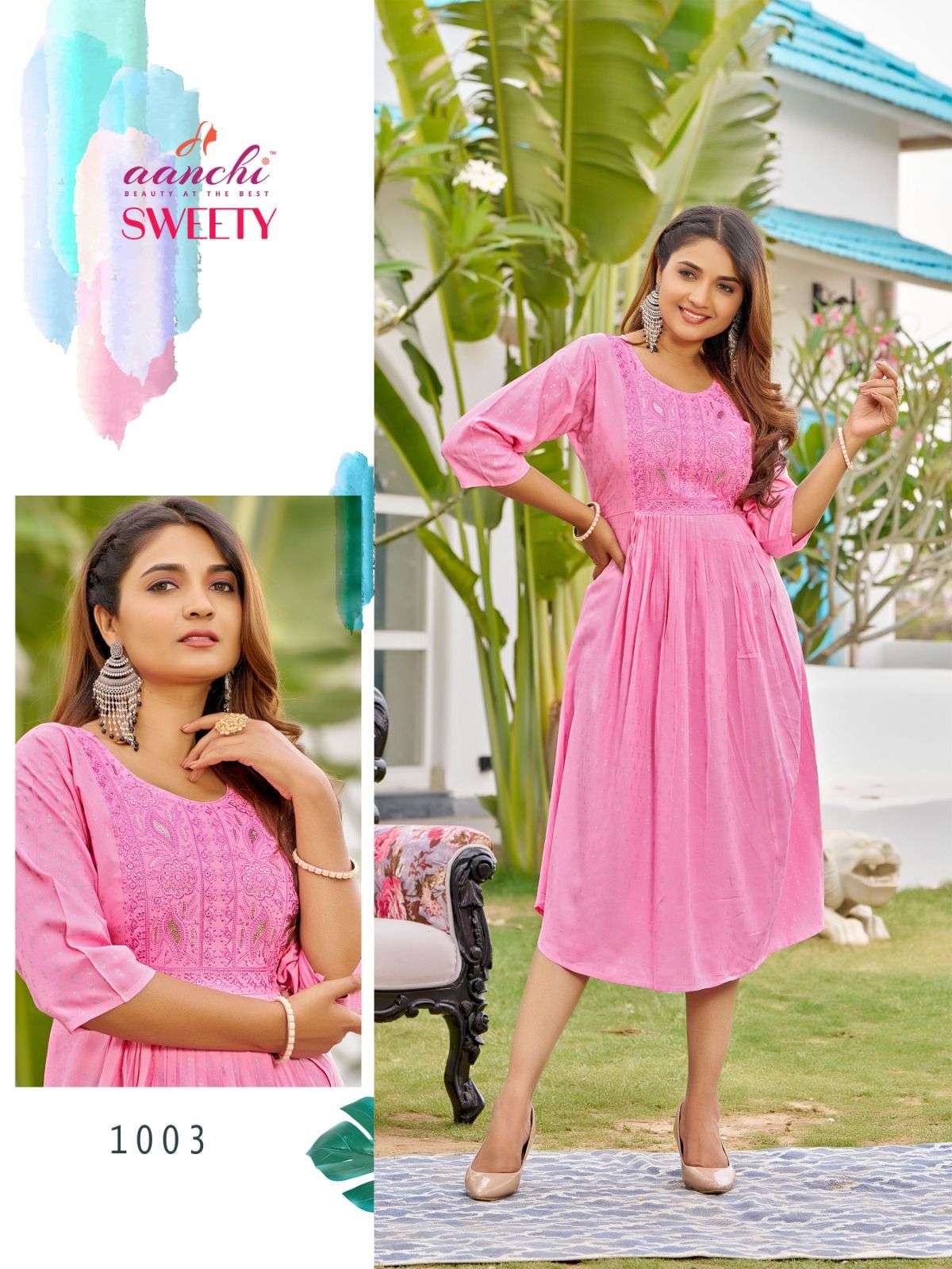 Aanchi SWEETY Kurti Wholesale catalog