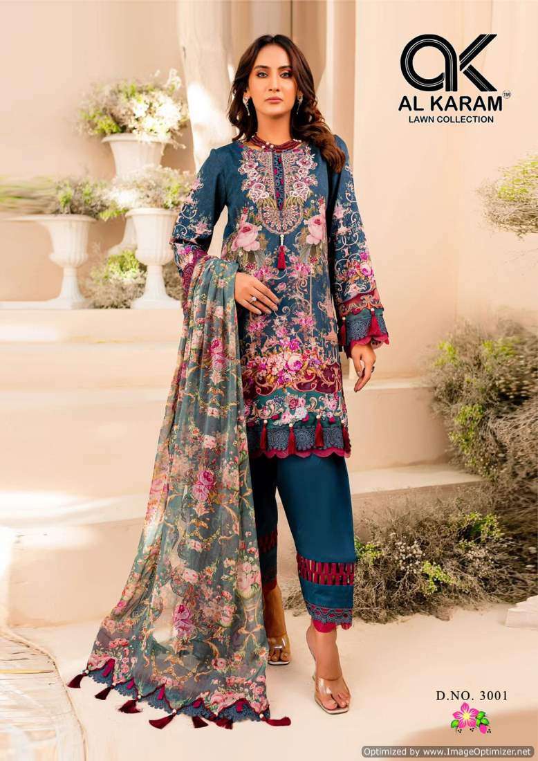Al Karam Florence Vol-3 – Dress Material - Wholesale Catalog