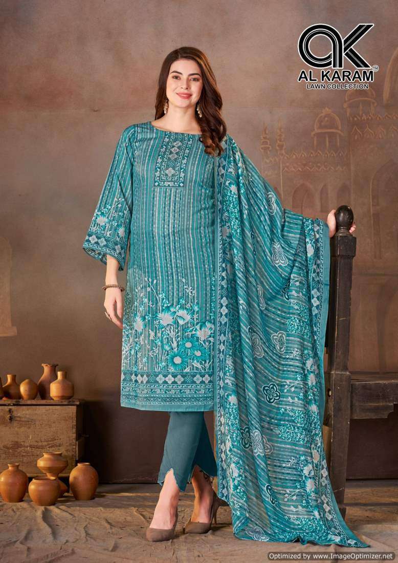Al Karam Maheruh – Dress Material - Wholesale Catalog
