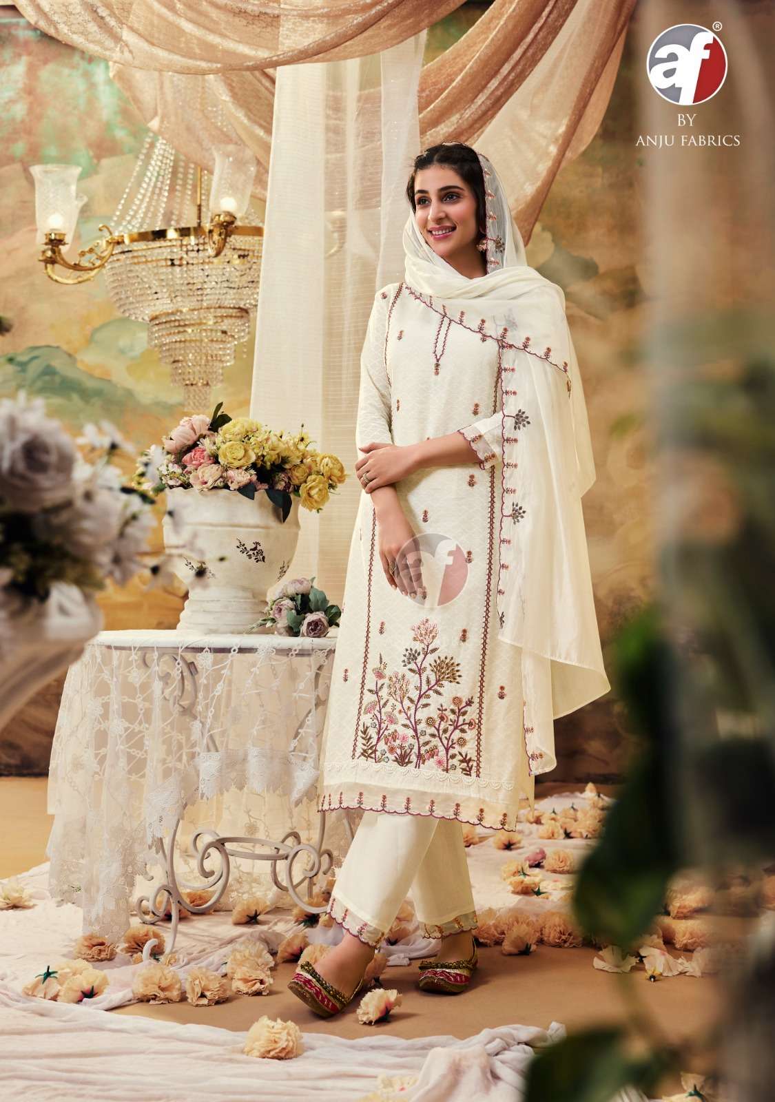 Anju Fabrics Cotton Queen Kurti Wholesale catalog