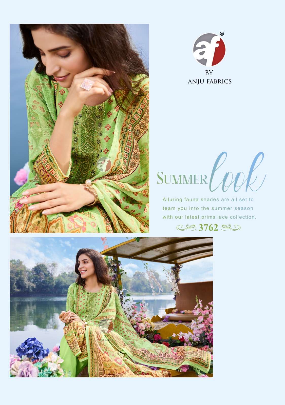 Anju Fabrics Preety Petals vol - 2 Kurti Wholesale catalog