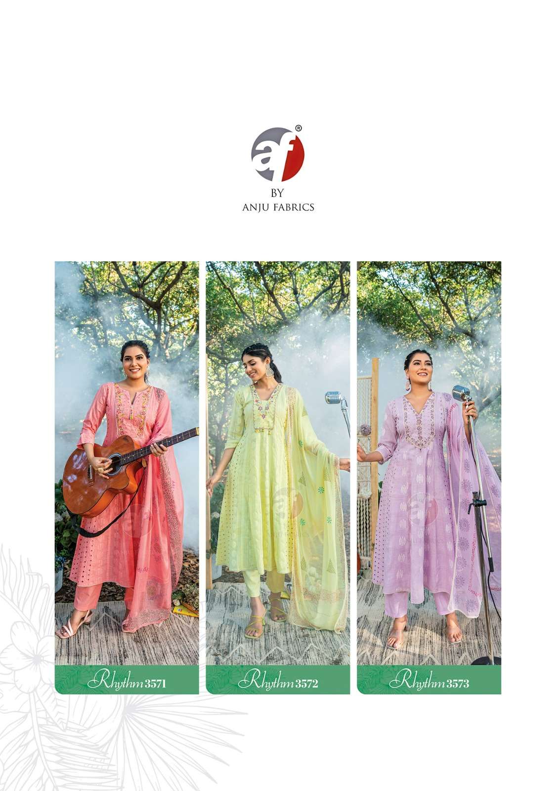 Anju Fabrics Rhythm Kurti Wholesale catalog