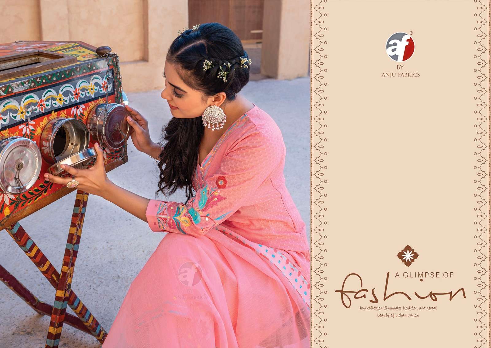 Anju Fabrics Sargam Kurti Wholesale catalog