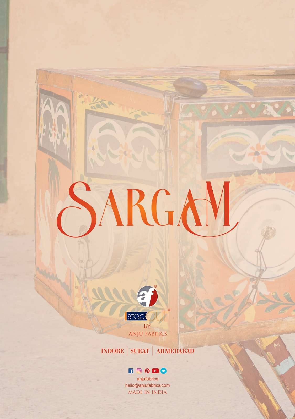 Anju Fabrics Sargam Kurti Wholesale catalog