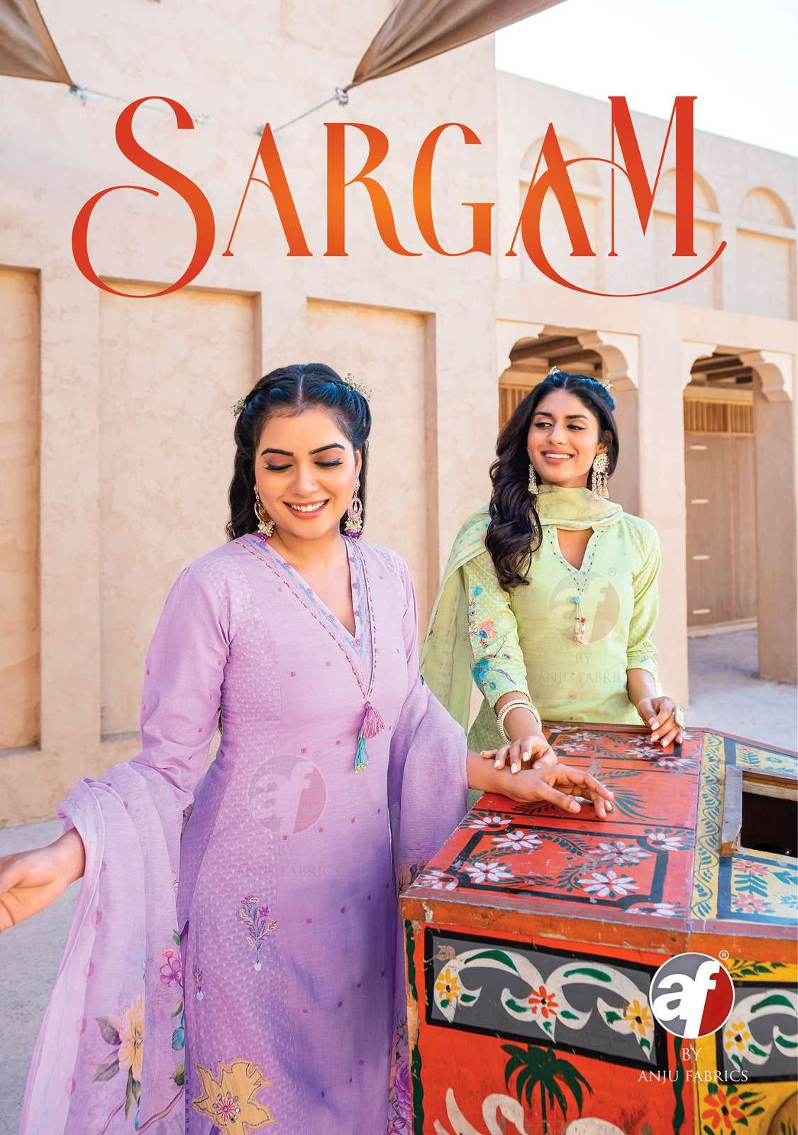 Anju Fabrics Sargam Kurti Wholesale catalog