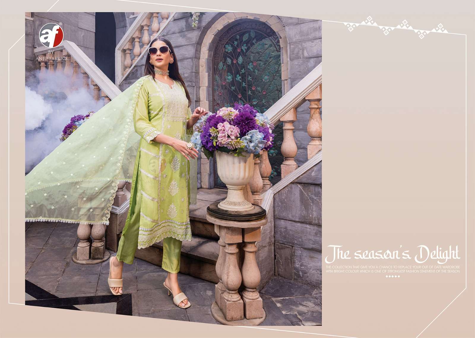Anju Fabrics Sayara Kurti Wholesale catalog
