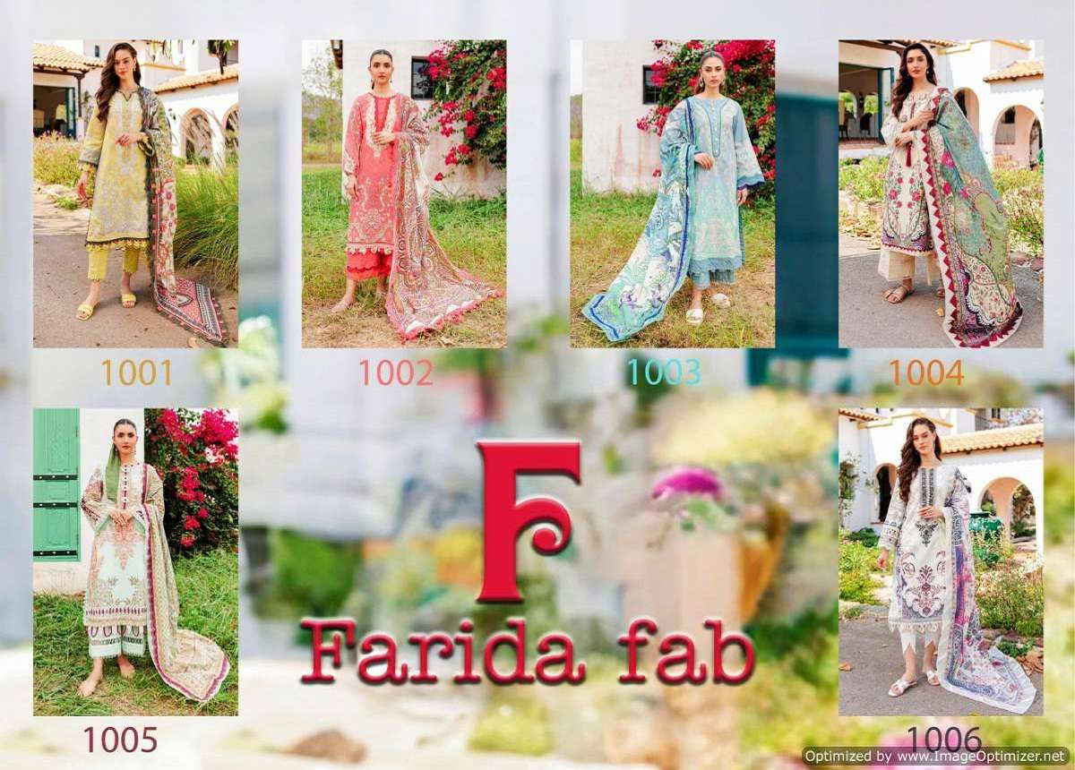 Arihant Farida Fab Vol-2 – Dress Material - Wholesale Catalog