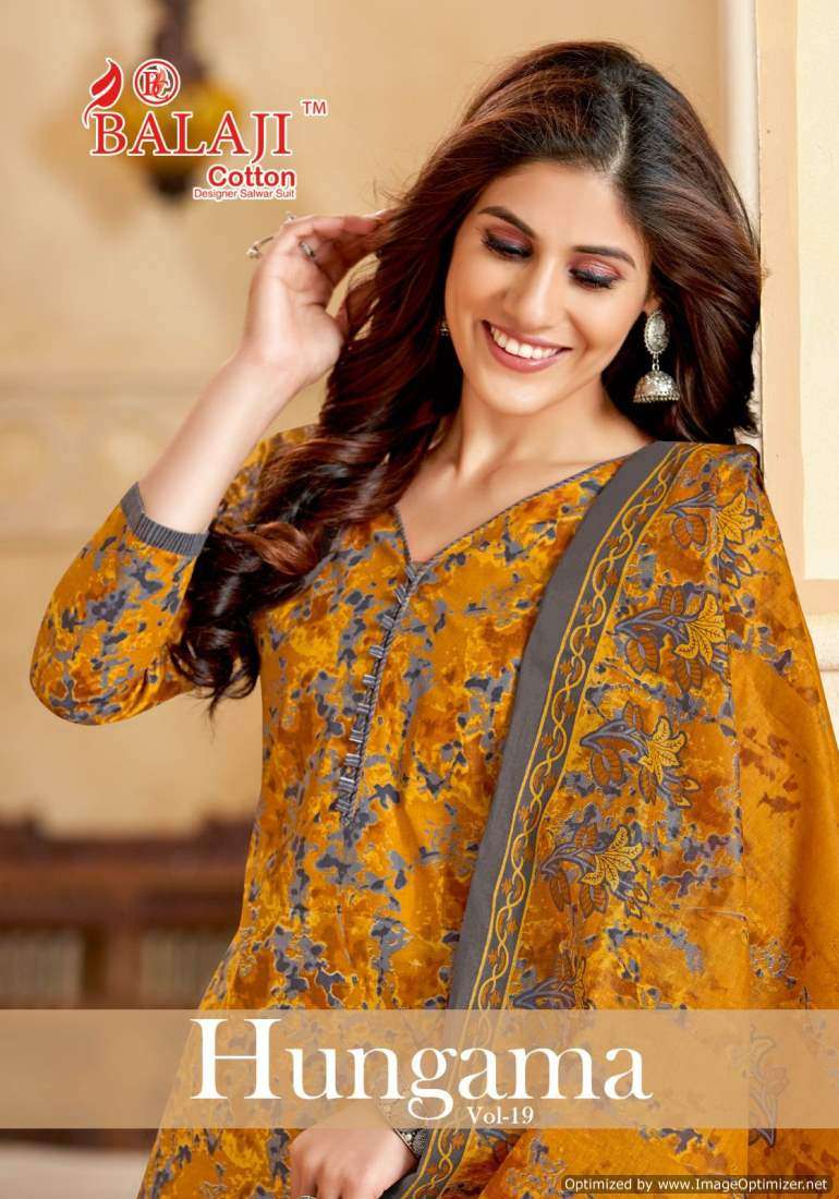 Balaji Hungama Vol-19 – Dress Material - Wholesale Catalog