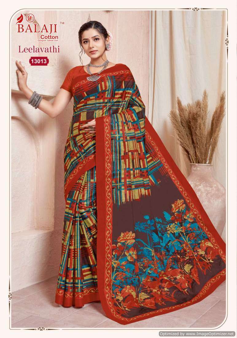 Balaji Leelavathi Vol-13 – Cotton Sarees - Wholesale Catalog