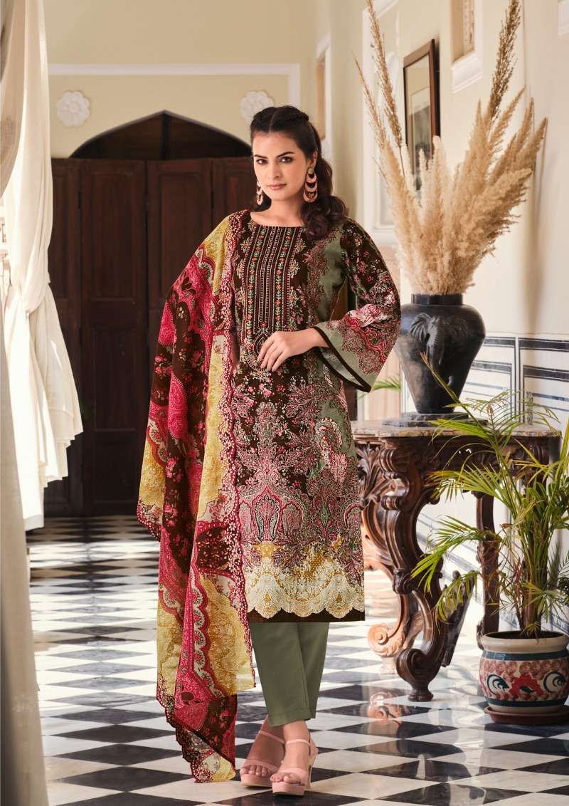 Belliza Guzarish Vol 7 Cotton Digital Printed Dress Material Wholesale catalog