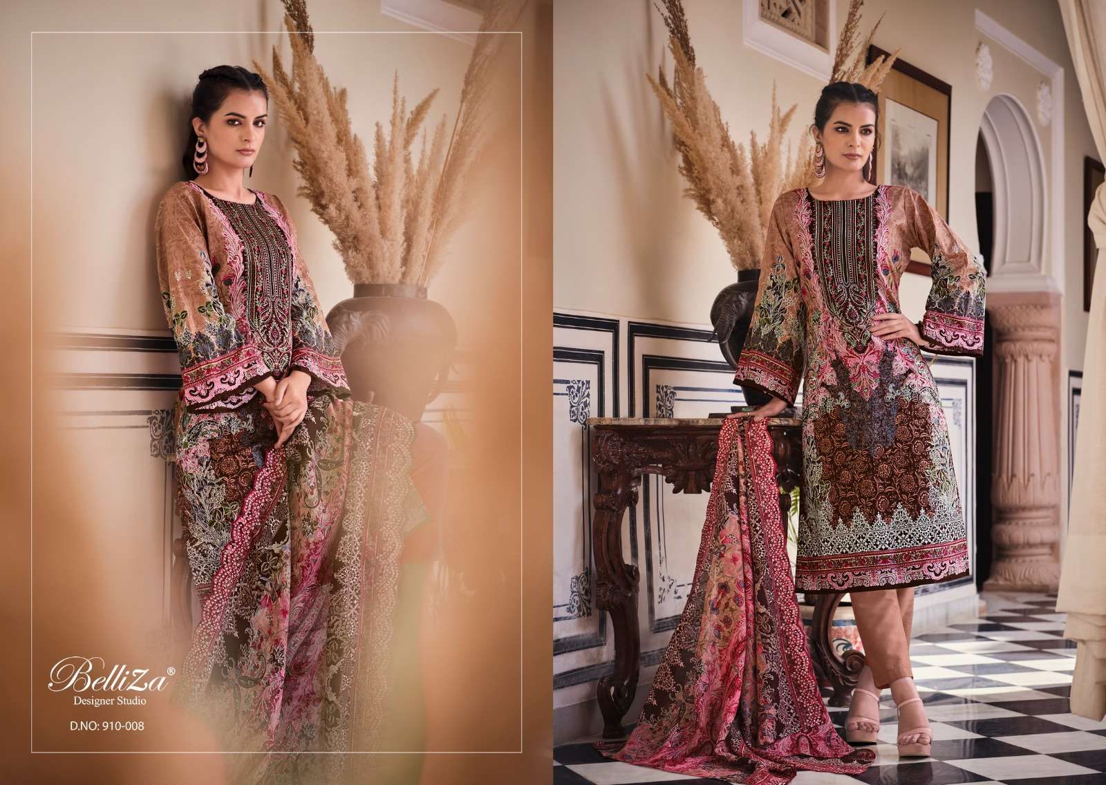 Belliza Guzarish Vol 7 Cotton Digital Printed Dress Material Wholesale catalog