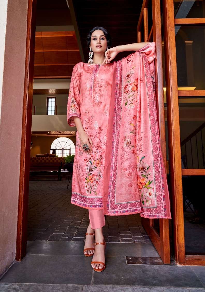 Belliza Naazia Cotton Digital Printed Dress Material Wholesale catalog