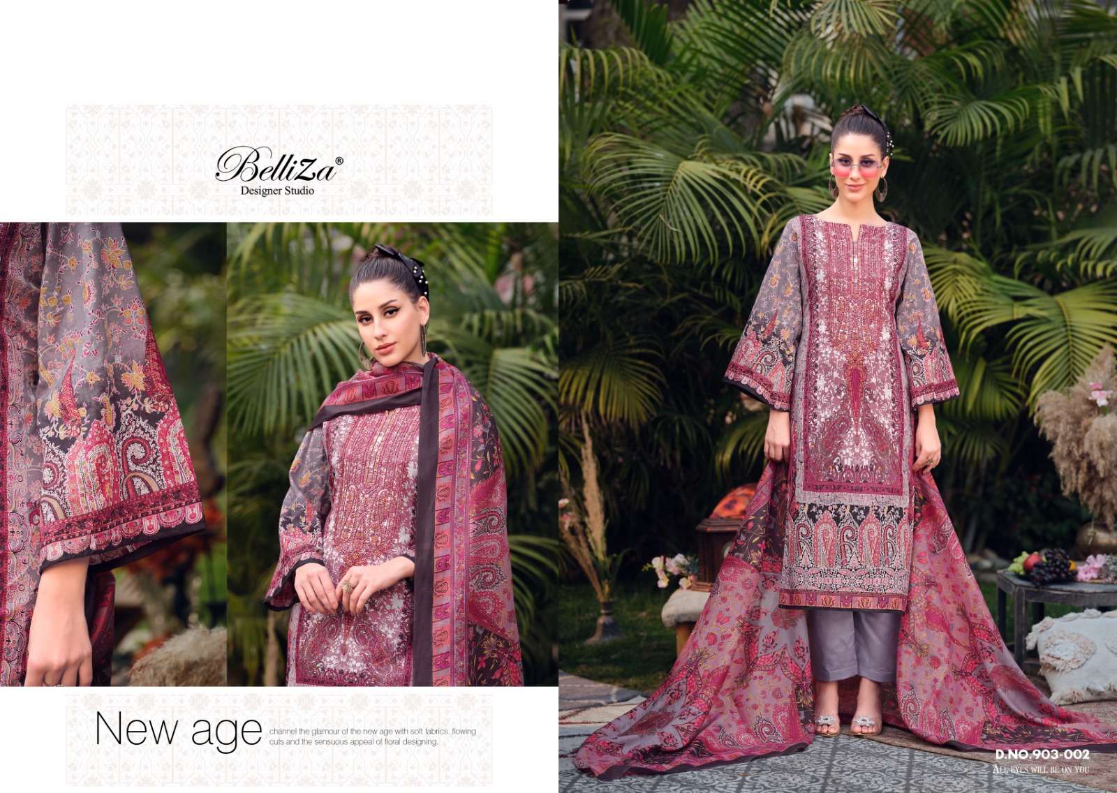 Belliza Naira Vol 45 Cotton Premium Dress Material Wholesale catalog