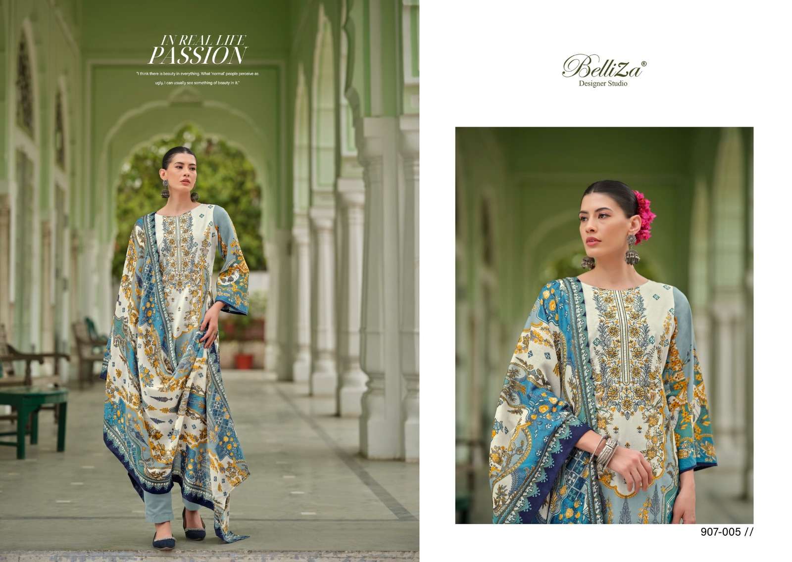 Belliza Naira Vol 47 Cotton Digital Printed Dress Material Wholesale catalog