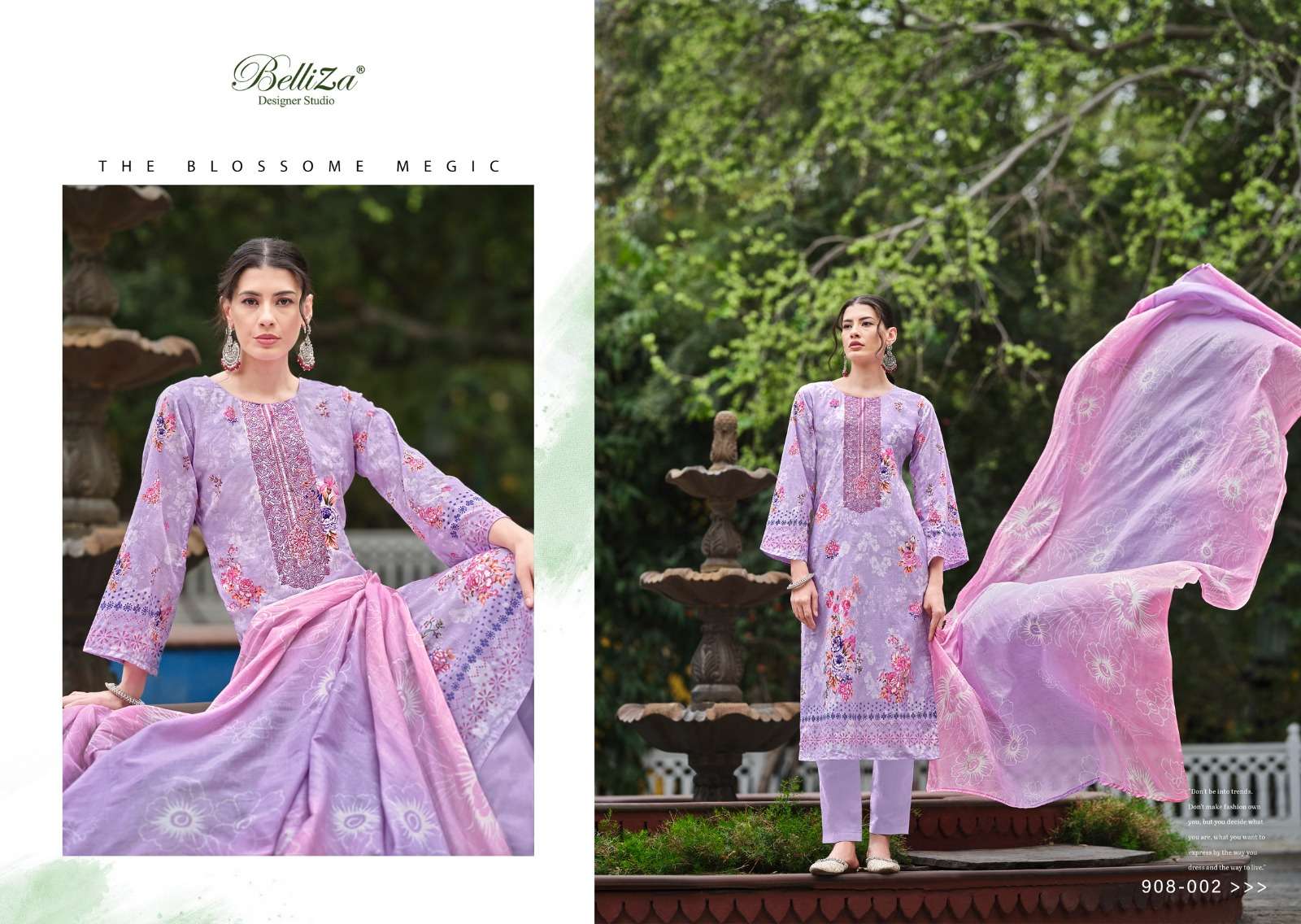Belliza Naira Vol 48 Cotton Digital Printed Dress Material Wholesale catalog