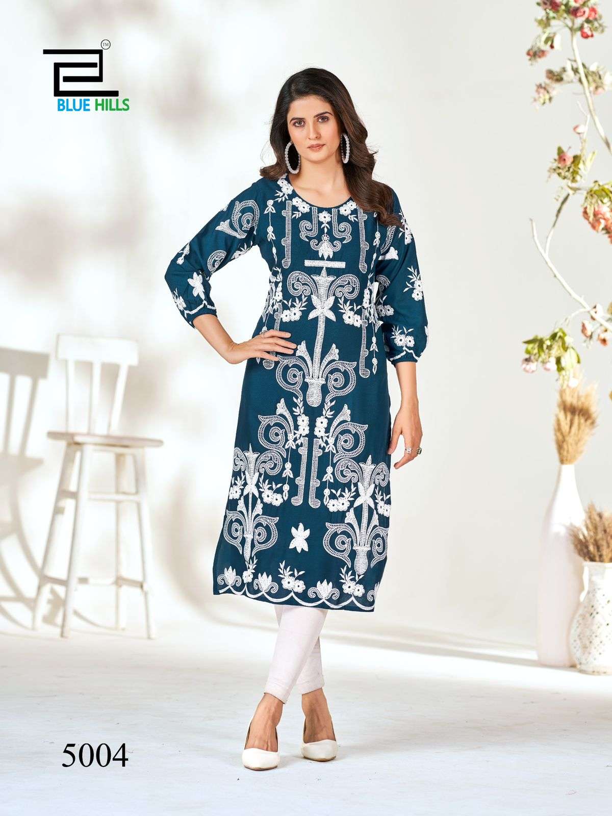 BLUE HILLS Kiara vol 5 Kurti Wholesale catalog