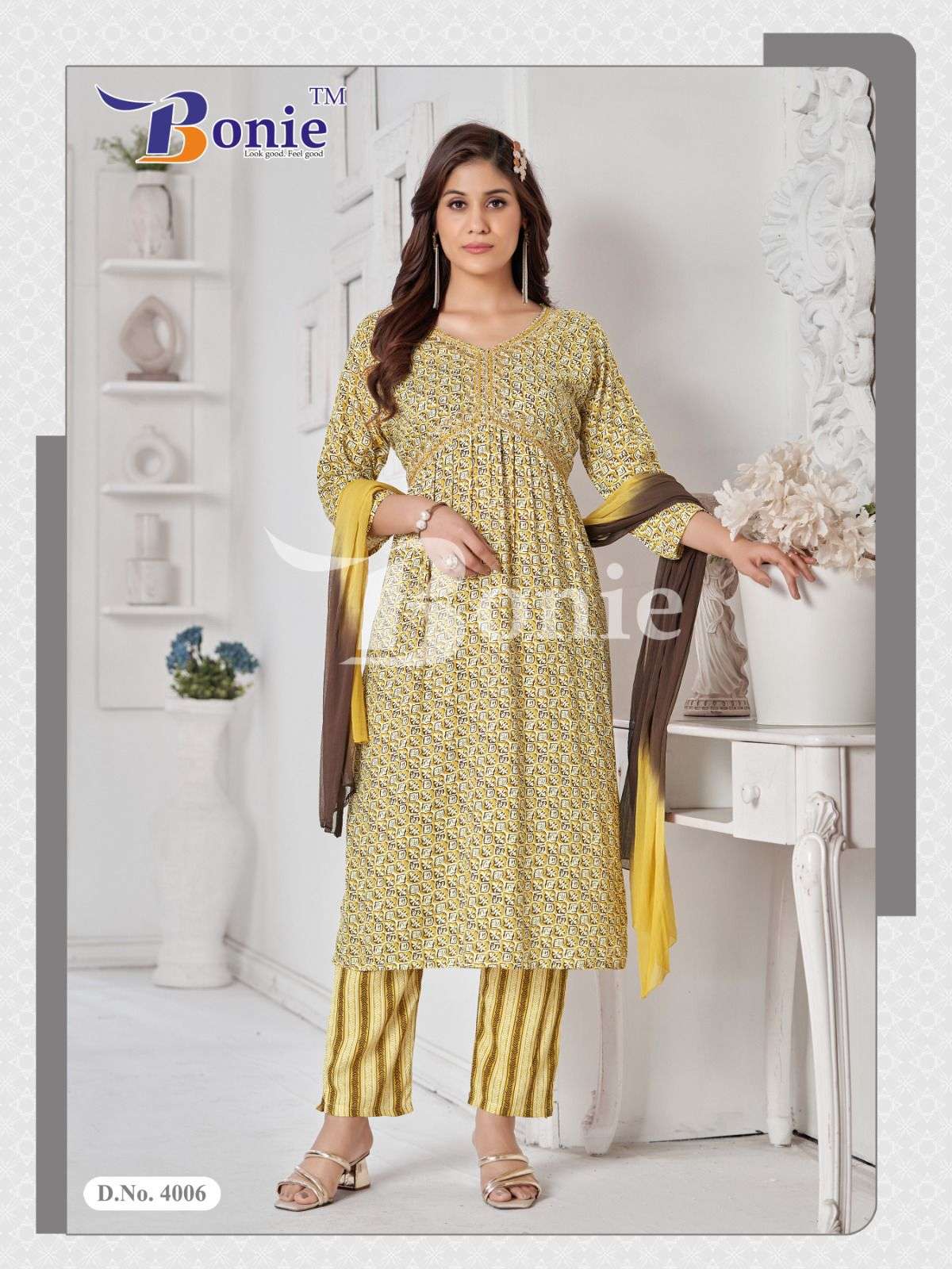 BONIE GLAMOUR VOL 4 Kurti Wholesale catalog