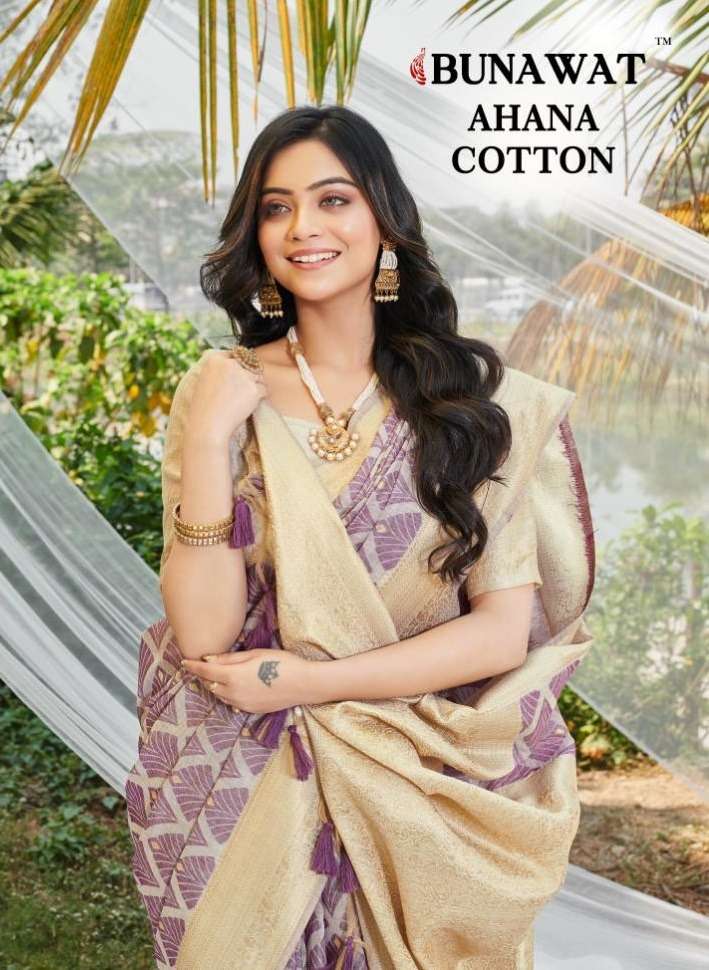 BUNAWAT AHANA COTTON Saree Wholesale catalog