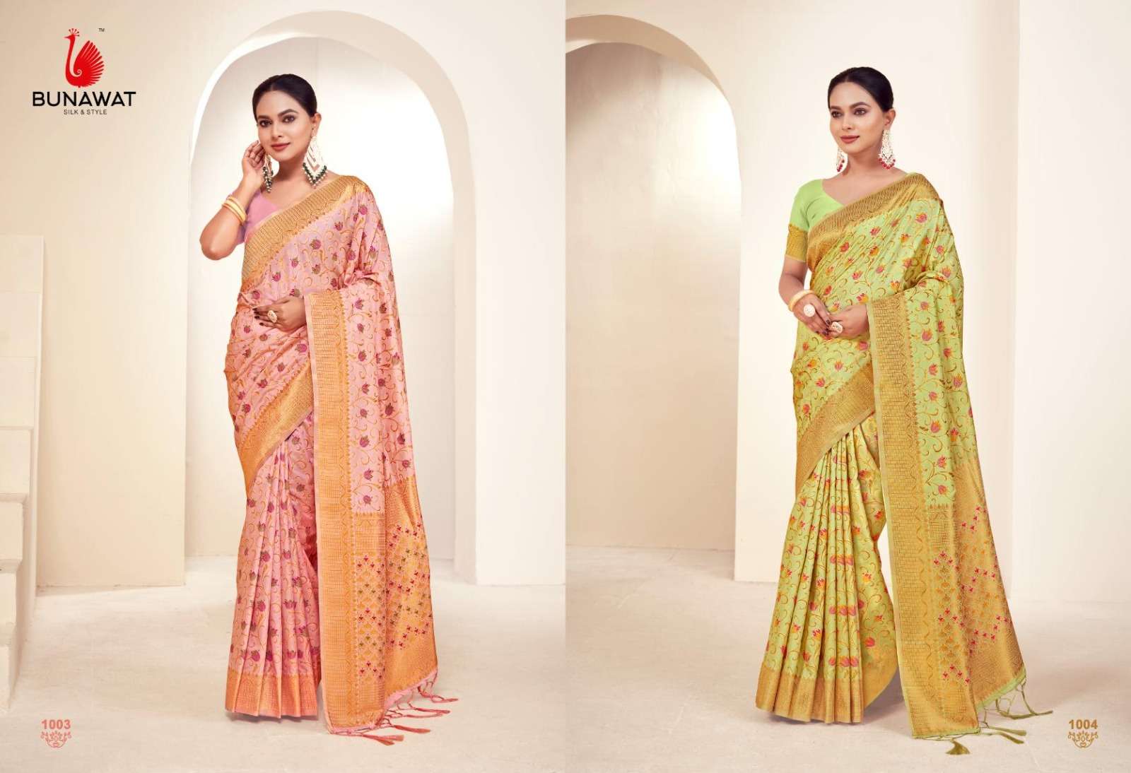 BUNAWAT Kalakriti Banarasi Silk Saree Wholesale catalog