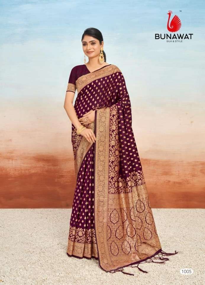 BUNAWAT Parijit Silk Saree Wholesale catalog