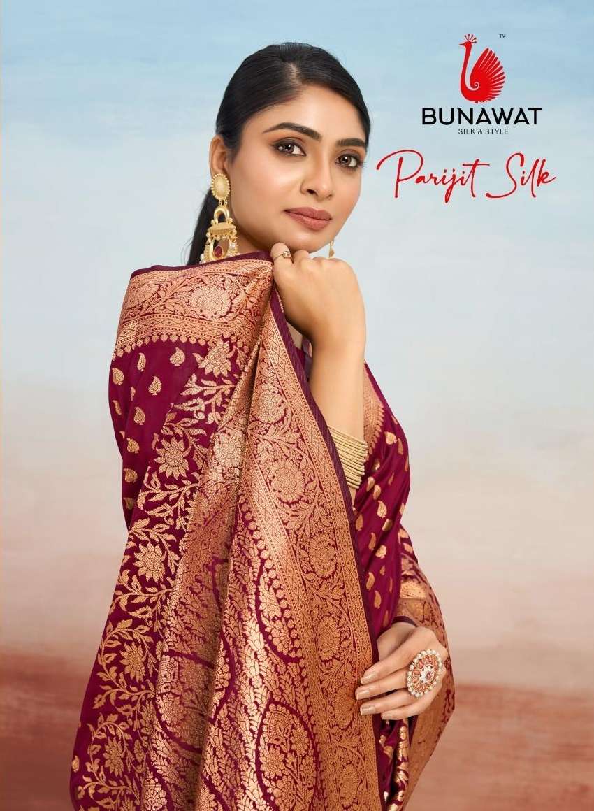 BUNAWAT Parijit Silk Saree Wholesale catalog