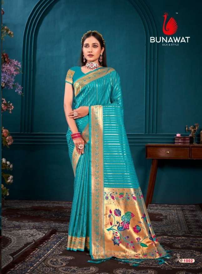 BUNAWAT Purva Silk Saree Wholesale catalog