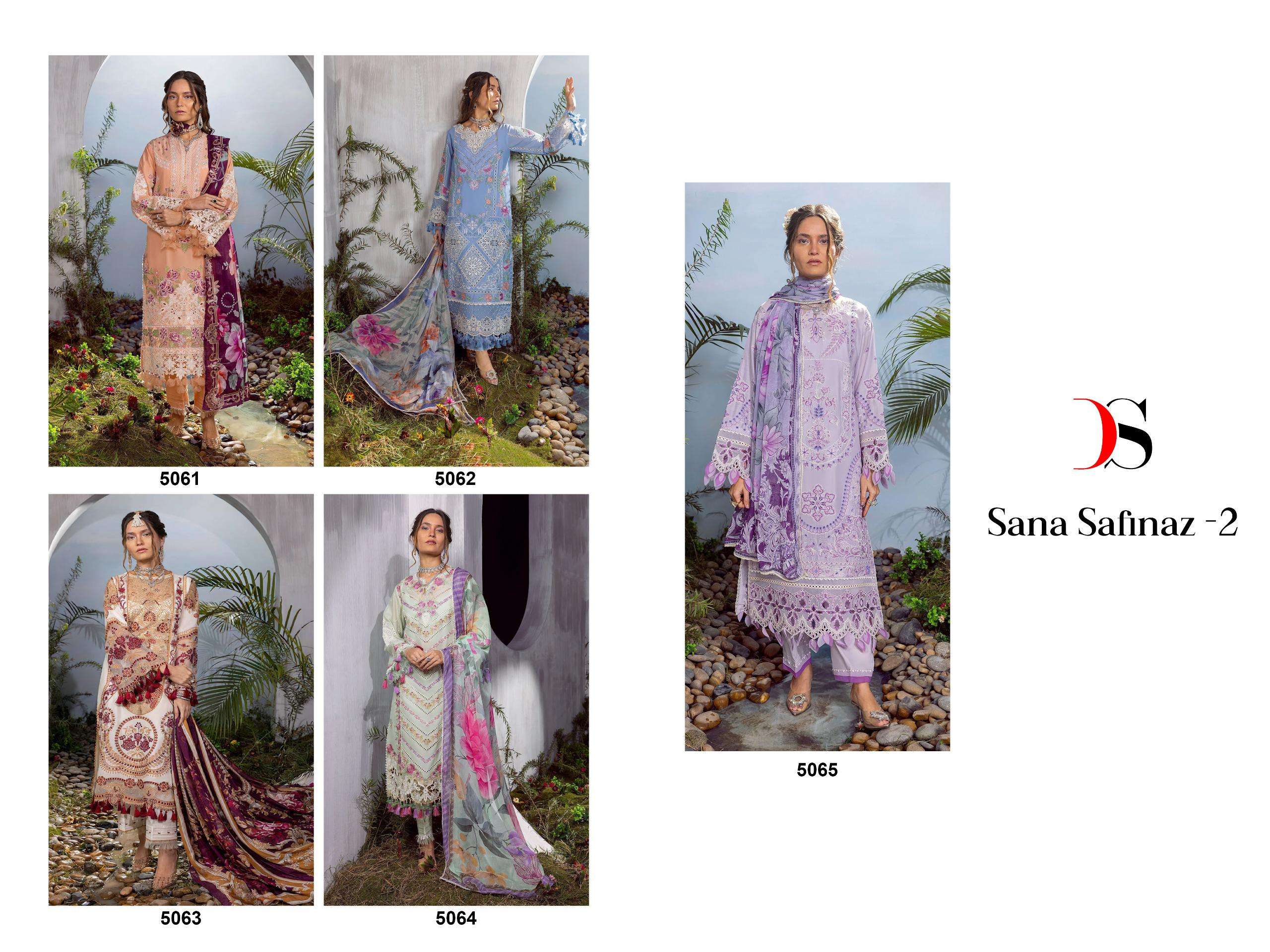 Deepsy Sana Safinaz 2 Embroidery Salwar Kameez Wholesale catalog