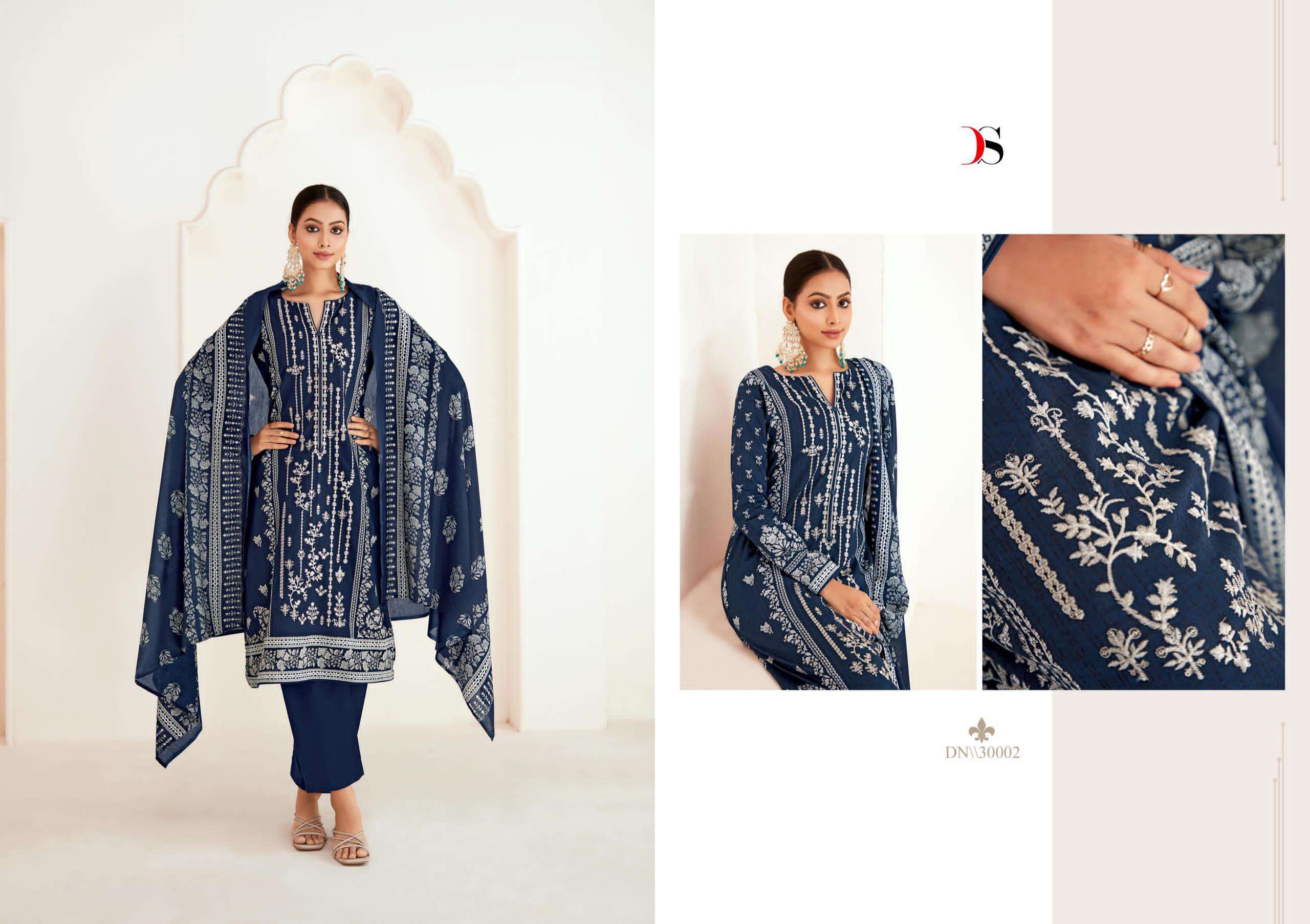 Deepsy Sazhar 3 Nx Cotton Dupatta Pakistani Suits Wholesale catalog