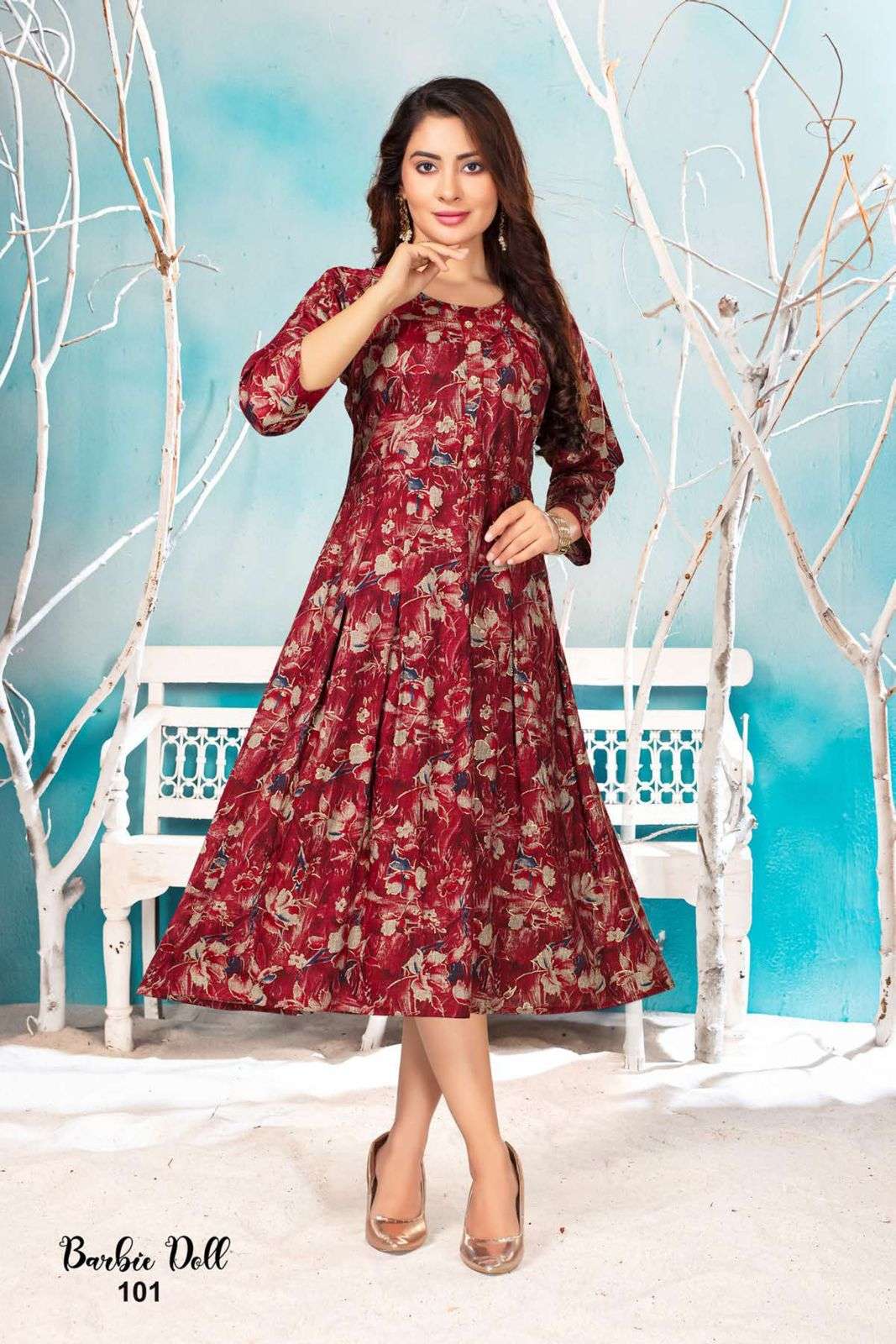 FASHION TALK BARBIE DOLL VOL.1 Kurti Wholesale catalog