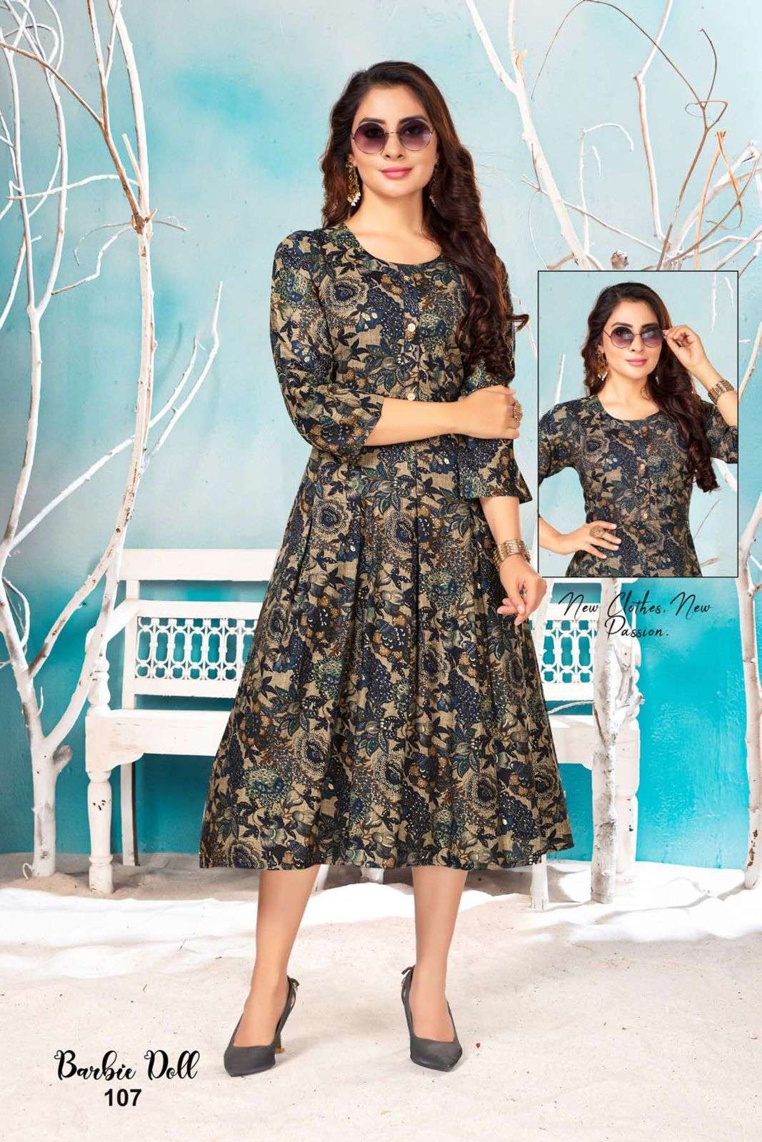 FASHION TALK BARBIE DOLL VOL.1 Kurti Wholesale catalog