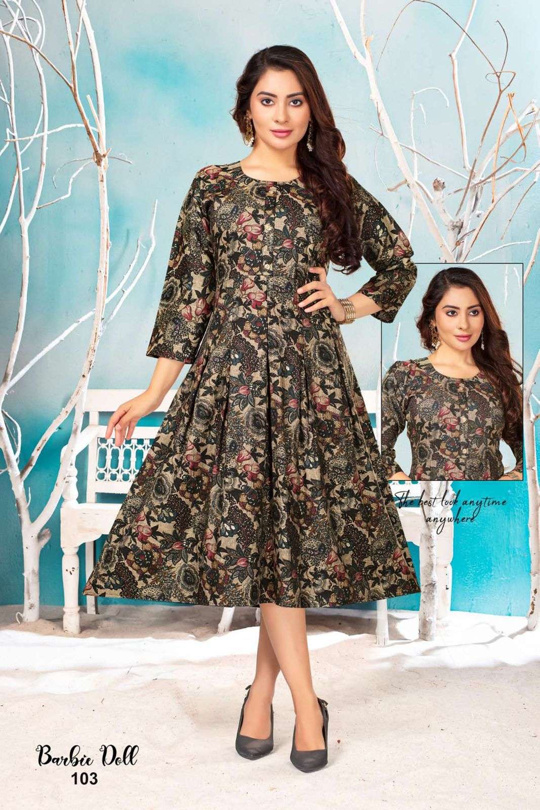 FASHION TALK BARBIE DOLL VOL.1 Kurti Wholesale catalog