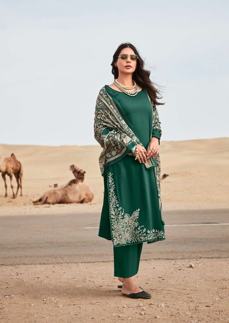 Fida Taksh Cotton Embroidered Dress Material Wholesale catalog