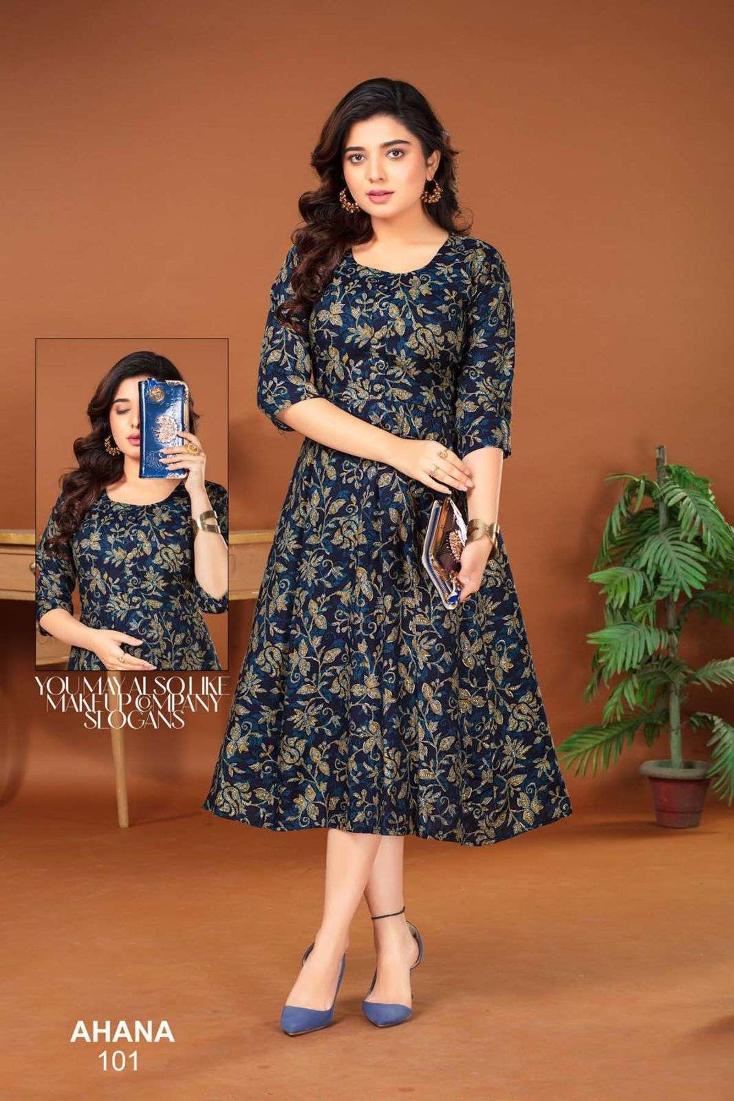 FT AHANA VOL.1 Kurti Wholesale catalog