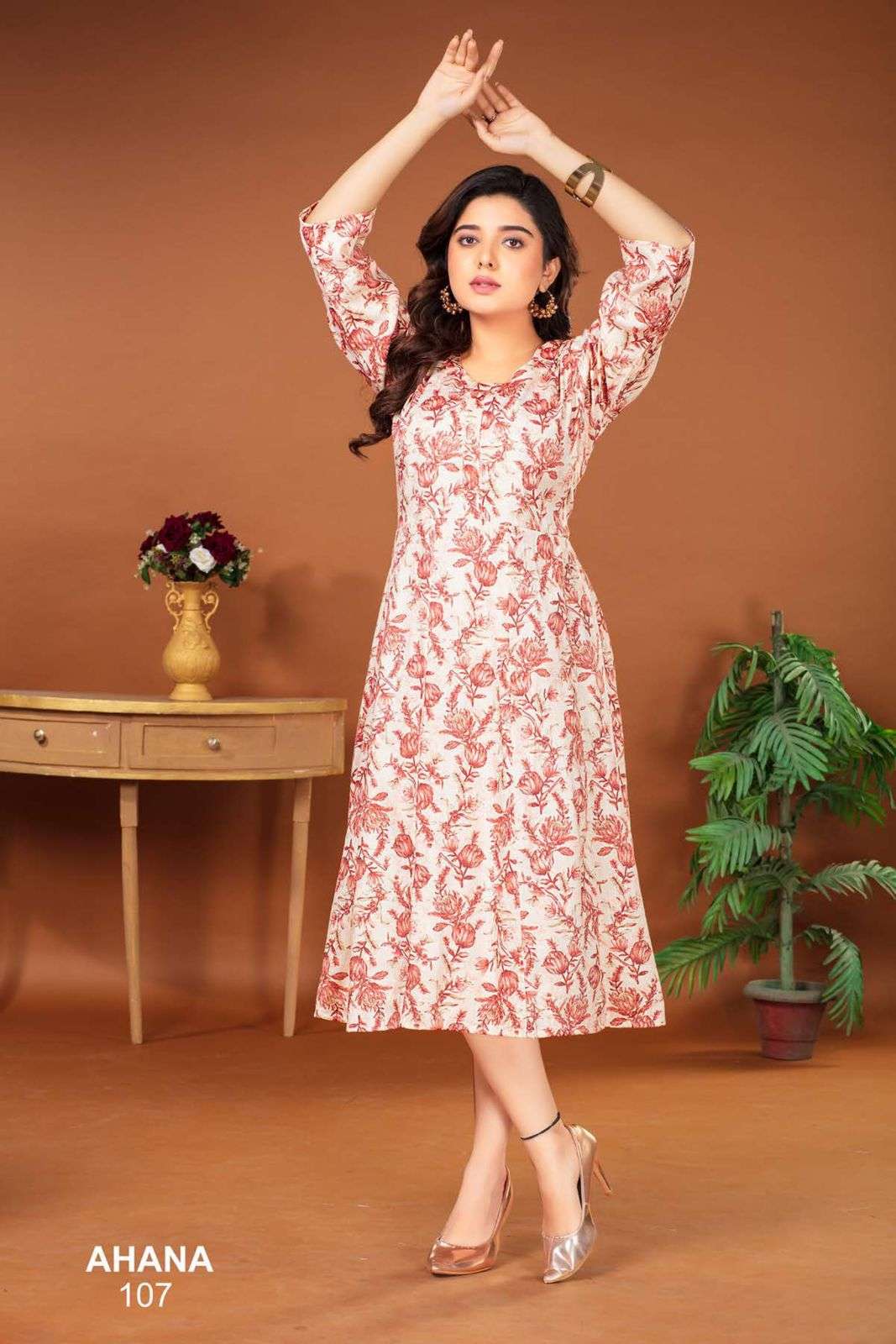 FT AHANA VOL.1 Kurti Wholesale catalog