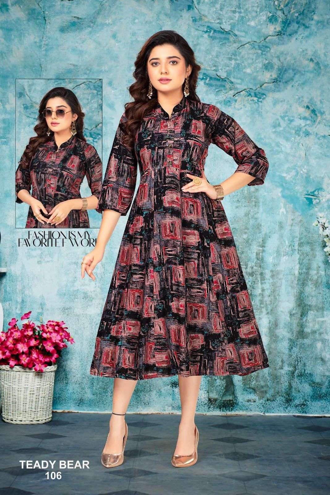 FT TRENDY BEAR VOL.1 Kurti Wholesale catalog