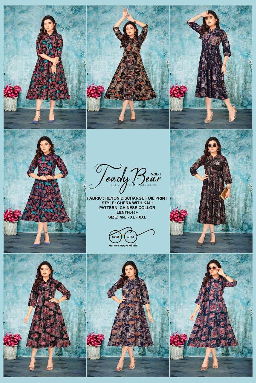 FT TRENDY BEAR VOL.1 Kurti Wholesale catalog