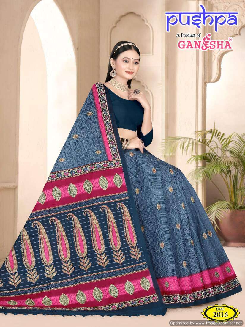 Ganesha Pushpa Vol-2 – Cotton Sarees - Wholesale Catalog