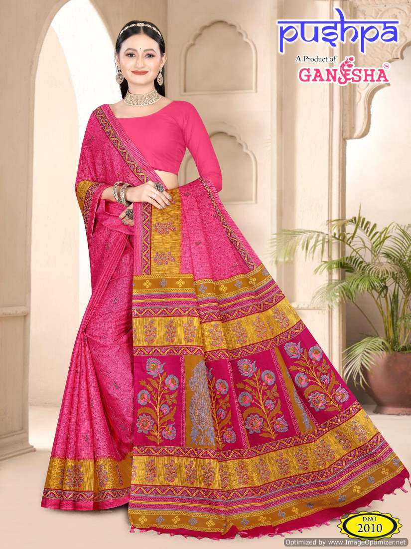 Ganesha Pushpa Vol-2 – Cotton Sarees - Wholesale Catalog