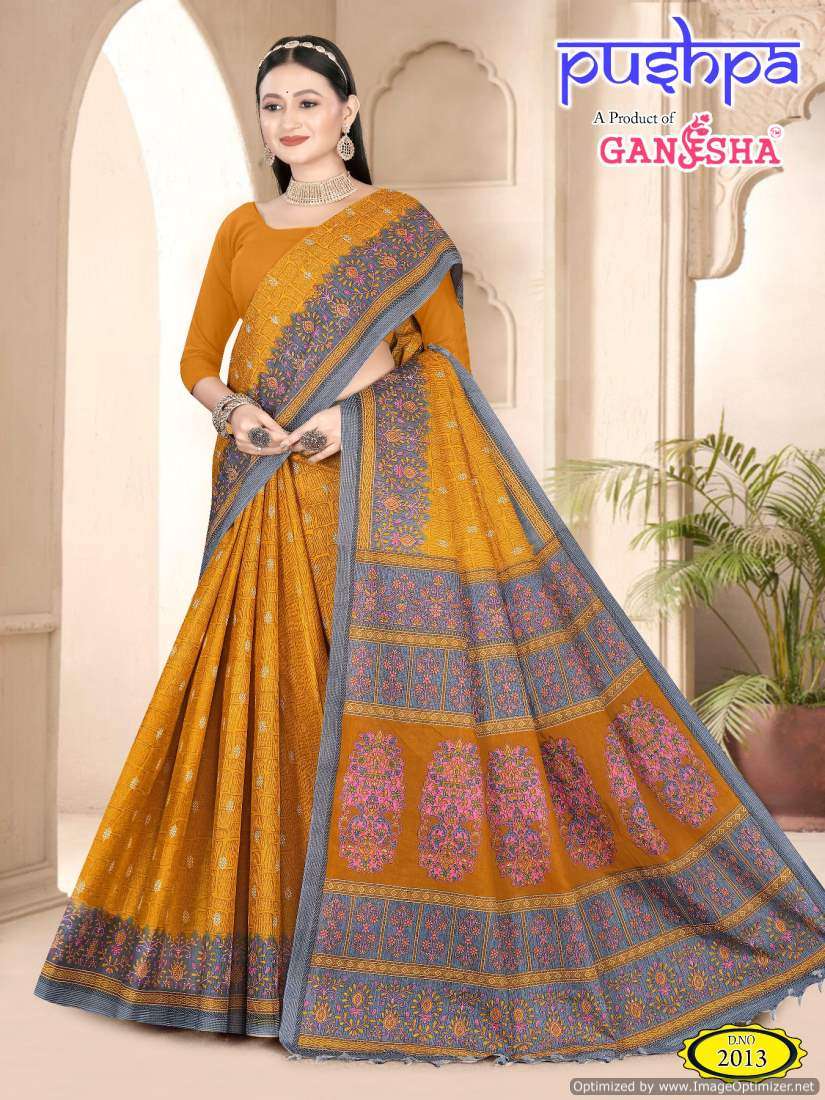 Ganesha Pushpa Vol-2 – Cotton Sarees - Wholesale Catalog