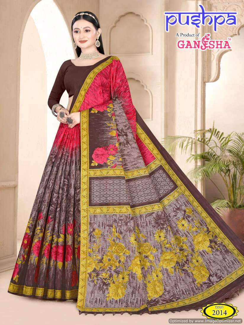 Ganesha Pushpa Vol-2 – Cotton Sarees - Wholesale Catalog