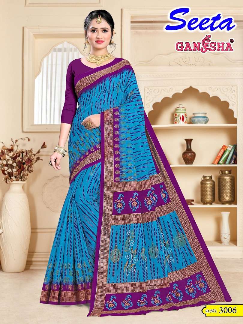 Ganesha Seeta Vol-3 – Cotton Sarees - Wholesale Catalog