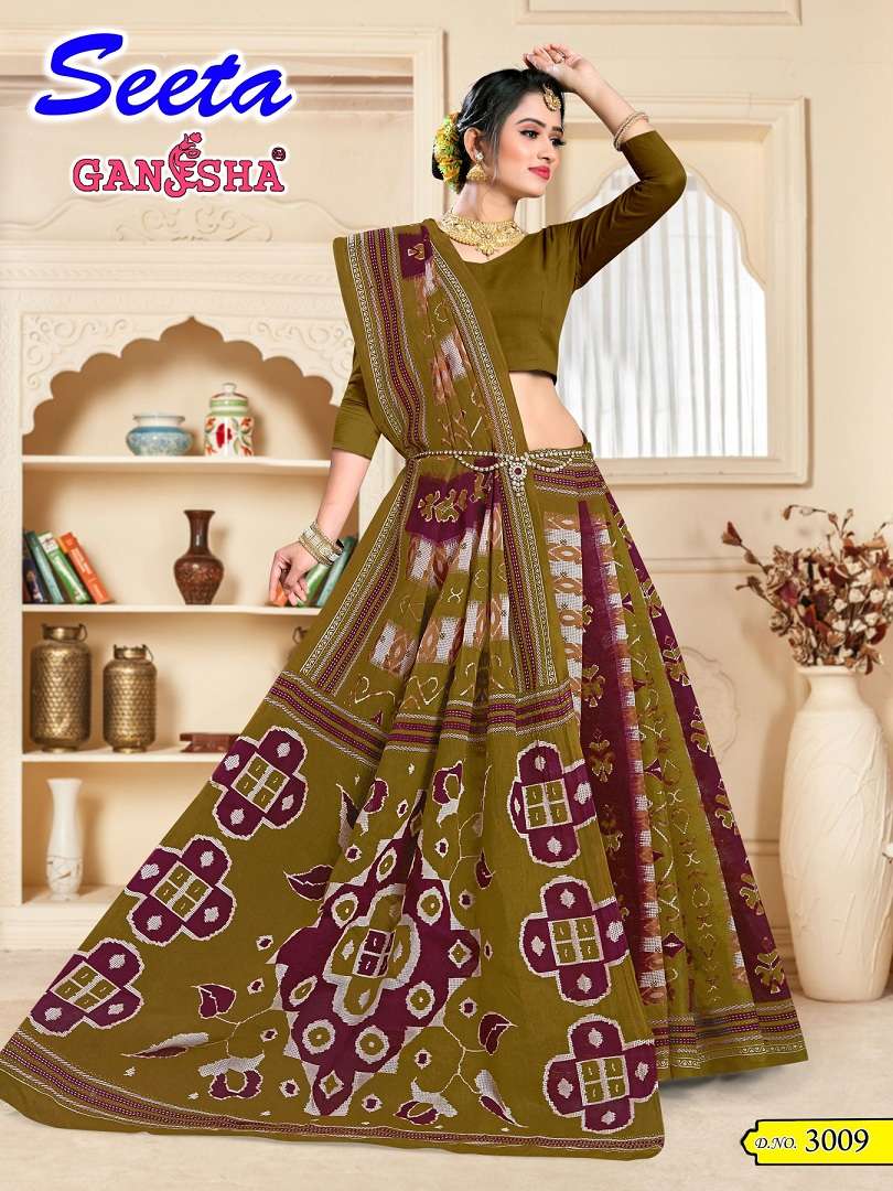 Ganesha Seeta Vol-3 – Cotton Sarees - Wholesale Catalog