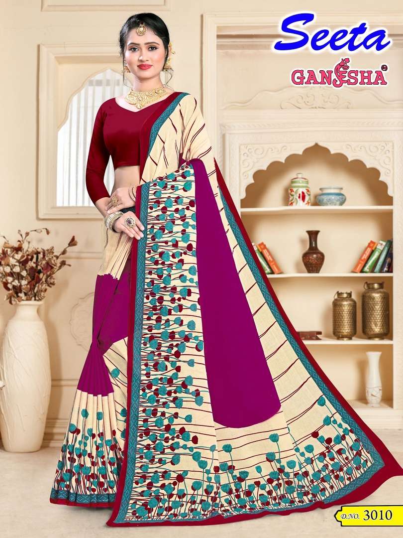 Ganesha Seeta Vol-3 – Cotton Sarees - Wholesale Catalog