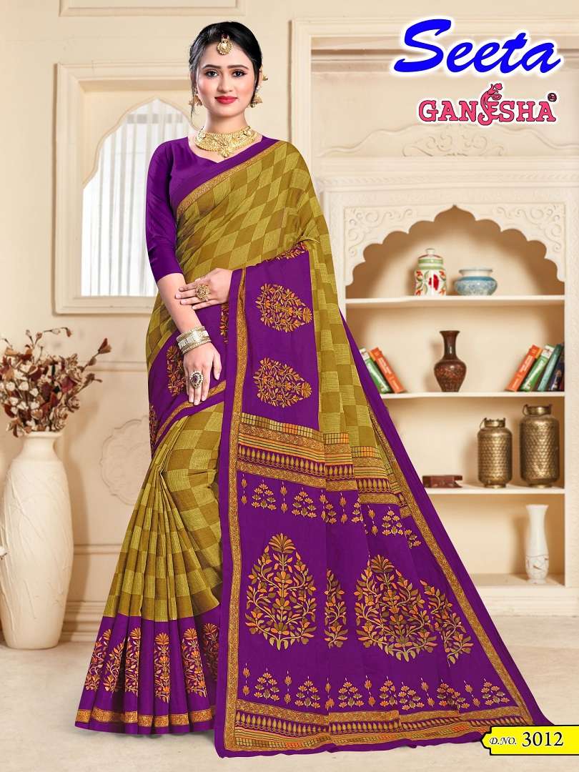 Ganesha Seeta Vol-3 – Cotton Sarees - Wholesale Catalog