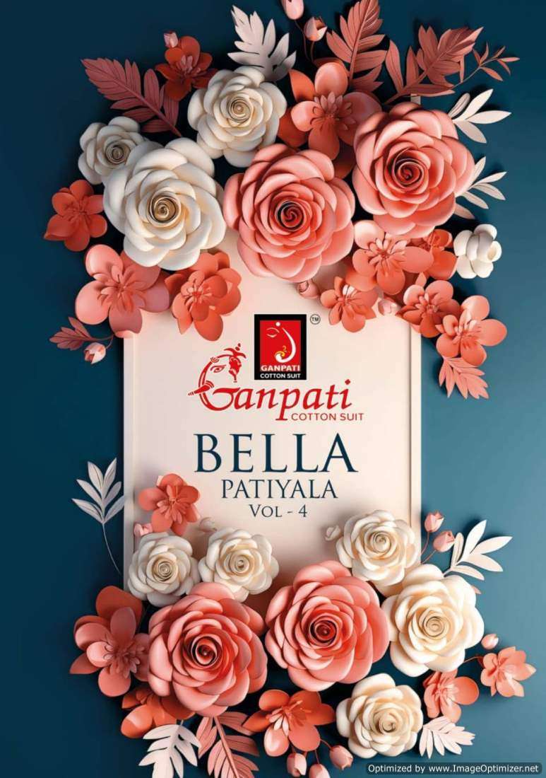 Ganpati Bella Patiyala Vol-4 – Dress Material - Wholesale Catalog